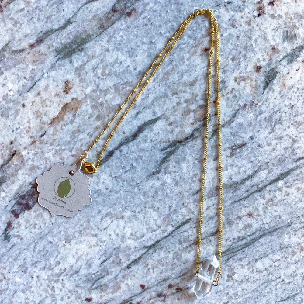 LAST🆕Crystal Quartz Necklace - Picture 8 of 12